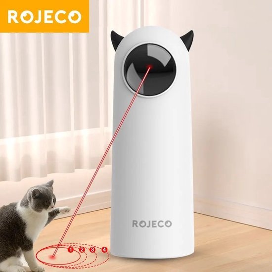 Rojeco Kinjo LED Laser - Automatisch kattenplezier